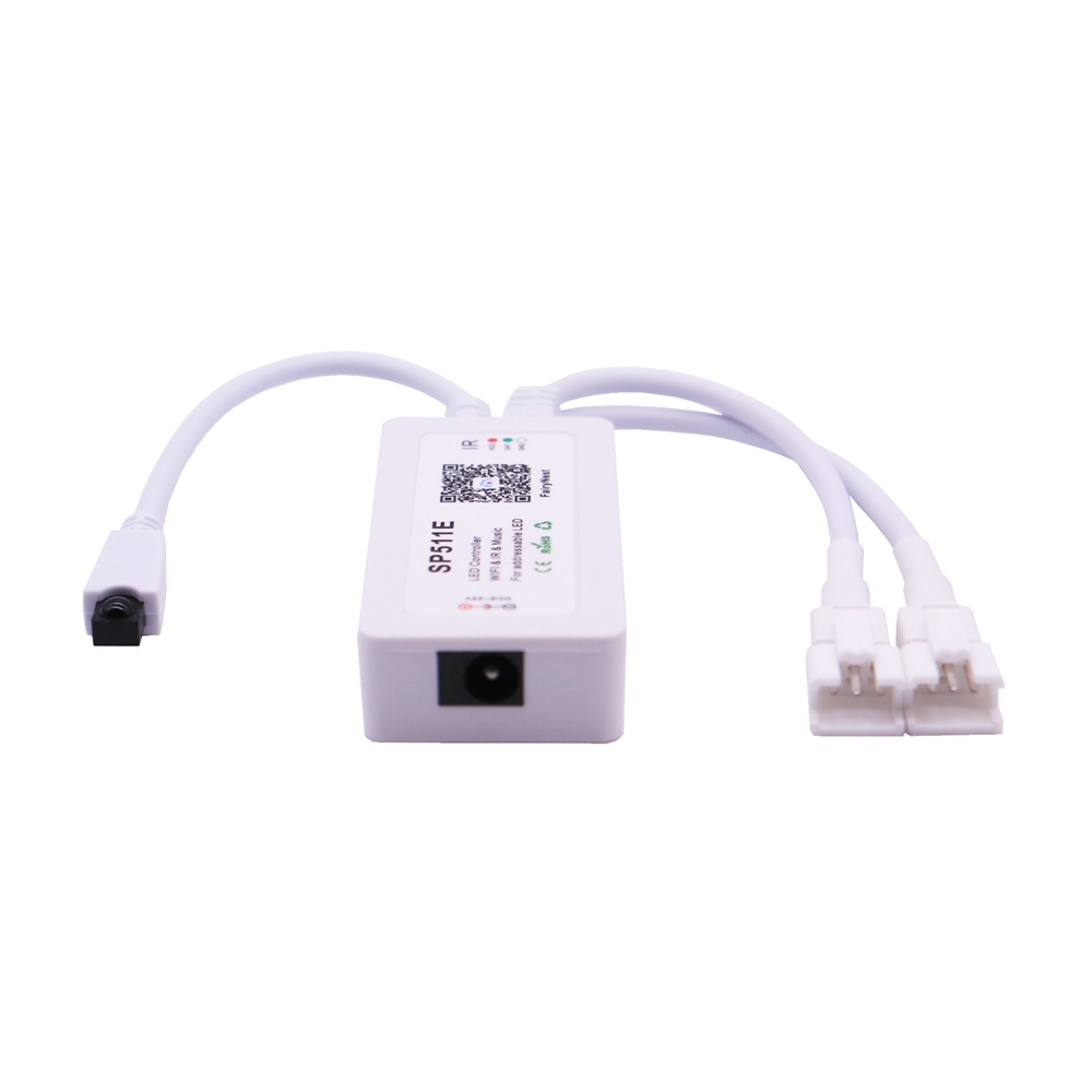 SP511E IR Remote Dual Control WiFi Alexa Addressable LED Controller SP511E IR Remote Dual Control WiFi Alexa Addressable LED Controller